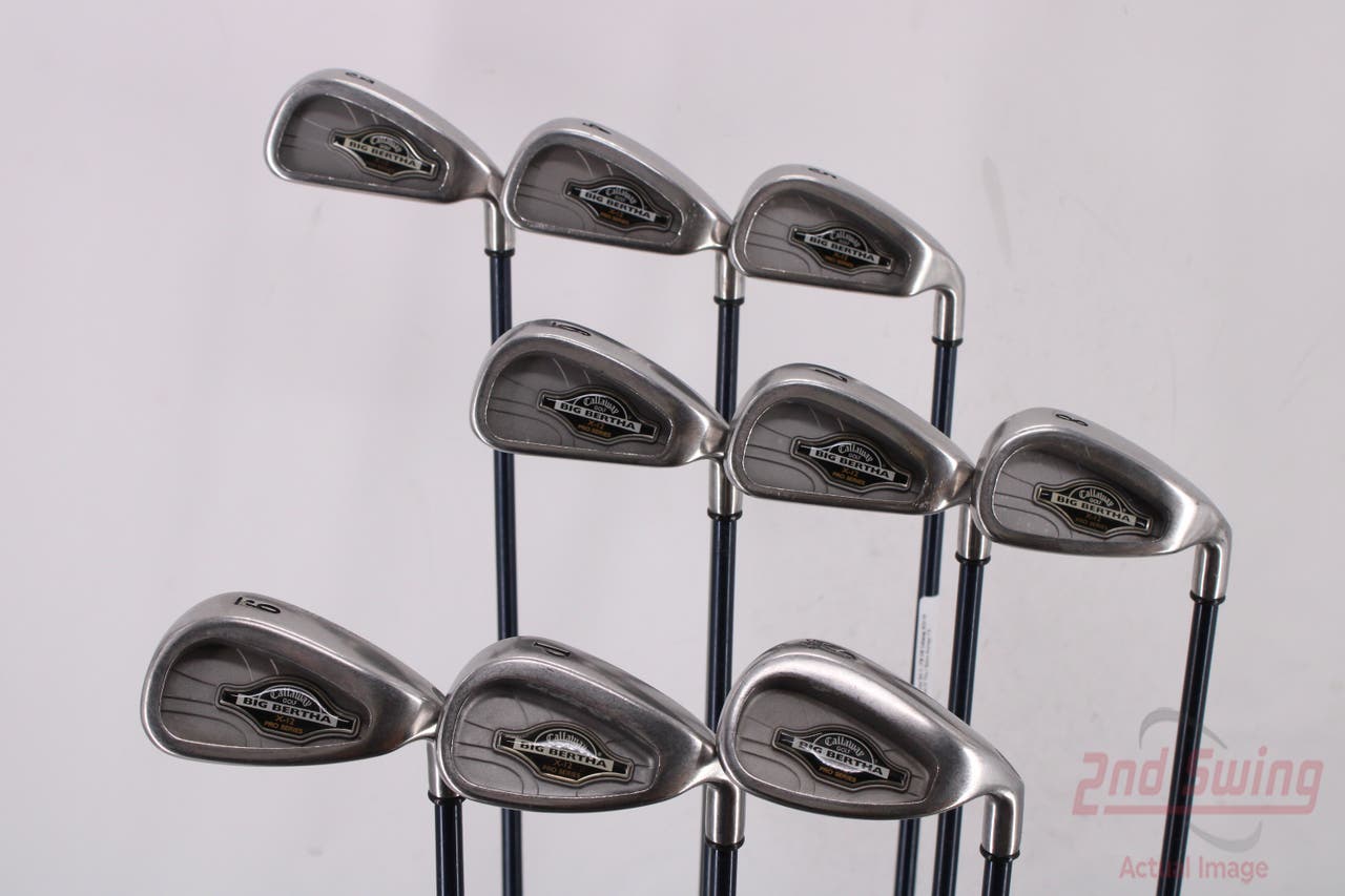 Callaway X-12 Pro Series Iron Set 3-PW SW Callaway RCH 99 Graphite Firm Right Handed 37.75in
