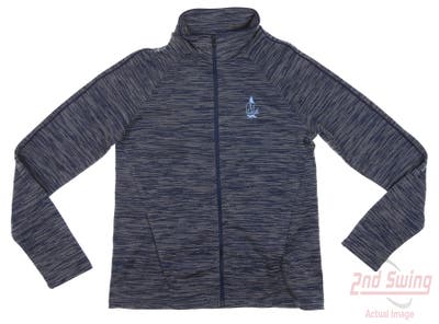 New W/ Logo Womens Under Armour Golf Jacket X-Small XS Blue MSRP $83