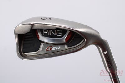 Ping G20 Single Iron 6 Iron Ping TFC 169I Graphite Senior Right Handed White Dot 36.75in