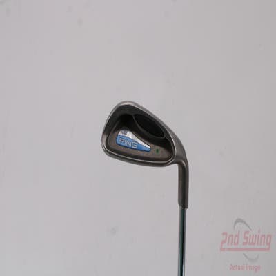 Ping G2 Single Iron 9 Iron Rifle 6.0 Steel Stiff Right Handed Green Dot 35.75in
