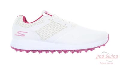 New Womens Golf Shoe Skechers Go Golf Max 5.5 White/Purple MSRP $90 14874/WPR