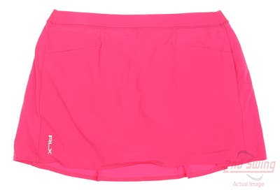 New Womens Ralph Lauren RLX Golf Skort X-Large XL Pink MSRP $128