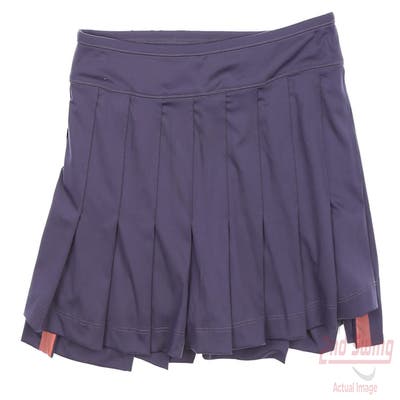 New Womens Lucky In Love Golf Skort Large L Plum MSRP $92
