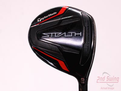 TaylorMade Stealth Fairway Wood 5 Wood 5W 18° FST KBS TD Category 2 60 Black Graphite Senior Right Handed 42.5in