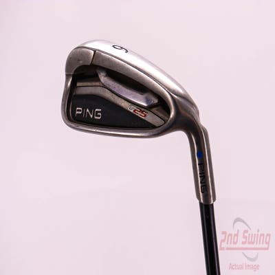 Ping G25 Single Iron 6 Iron Ping TFC 189i Graphite Regular Right Handed Blue Dot 37.25in