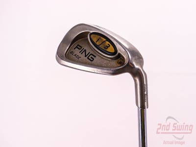 Ping i3 Blade Single Iron Pitching Wedge PW Ping JZ Steel Stiff Right Handed Black Dot 35.5in