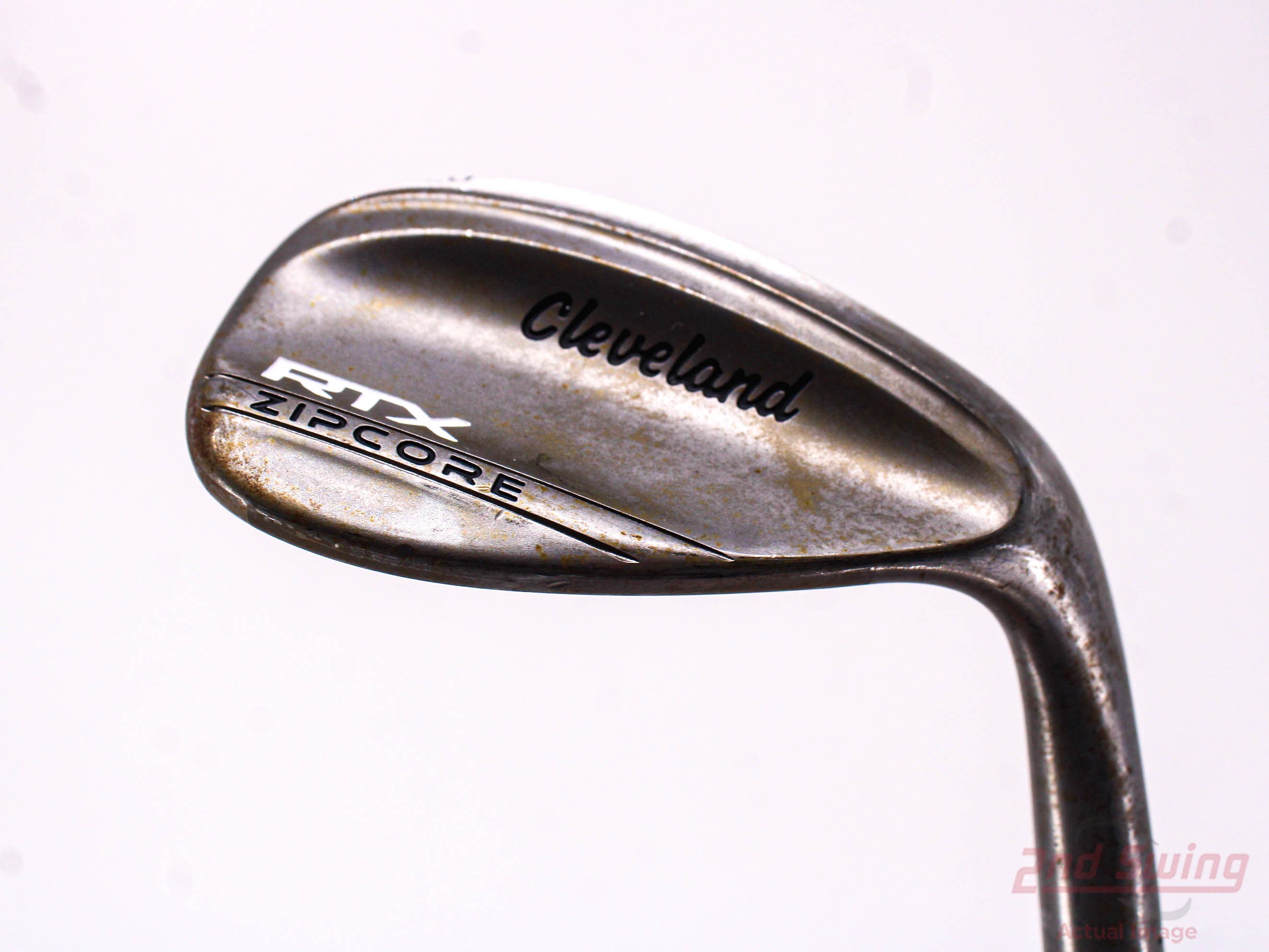 Cleveland RTX ZipCore Raw Wedge Lob LW 58° 10 Deg Bounce Oban CT-115 Steel Stiff Right Handed 35.0in