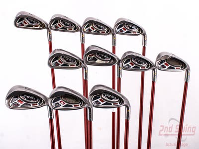 Ping G15 Iron Set 3-PW GW LW SW Ping TFC 149I Graphite Regular Right Handed Yellow Dot 37.5in