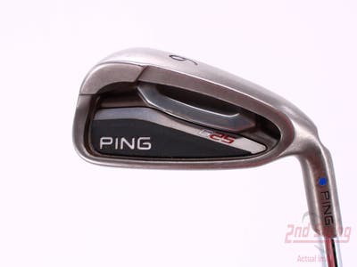Ping G25 Single Iron 6 Iron Ping CFS Steel Stiff Right Handed Blue Dot 38.0in