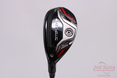 TaylorMade Stealth Plus Rescue Hybrid 4 Hybrid 22° PX HZRDUS Smoke Red RDX 70 Graphite Regular Left Handed 39.5in