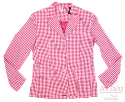 New Womens Daily Sports Golf Jacket X-Large XL Pink MSRP $221