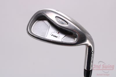 TaylorMade Rac OS Single Iron Pitching Wedge PW Stock Steel Shaft Steel Wedge Flex Right Handed 36.0in