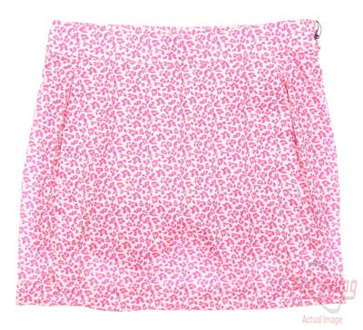 New Womens Belyn Key Panel Skort X-Small XS Pink Panther Print MSRP $116