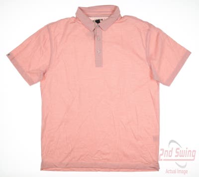 New Mens LinkSoul Golf Polo X-Large XL Pink MSRP $94