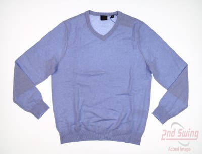 New Mens Dunning Sweater Medium M Blue MSRP $80