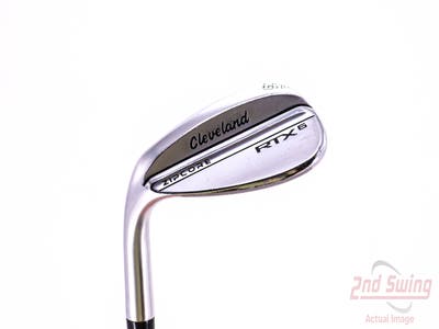 Cleveland RTX 6 ZipCore Tour Satin Wedge Lob LW 60° 10 Deg Bounce Dynamic Gold Spinner TI Steel Wedge Flex Left Handed 35.5in