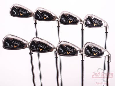 Callaway Fusion Iron Set 4-PW SW Nippon NS Pro 990GH Steel Uniflex Right Handed 38.5in
