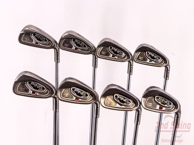 Ping i15 Iron Set 3-PW AWT 2.0 Steel Regular Right Handed Black Dot 37.25in