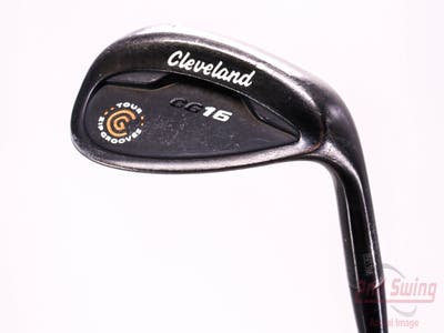 Cleveland CG16 Black Zip Groove Wedge Sand SW 56° 14 Deg Bounce Cleveland Traction Wedge Steel Wedge Flex Right Handed 35.5in
