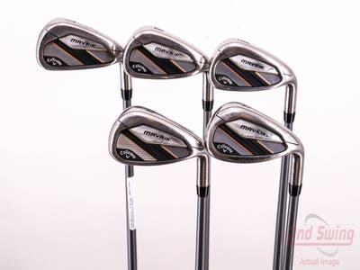 Callaway Mavrik Iron Set 7-PW AW Project X Catalyst 65 Graphite Regular Right Handed 36.75in