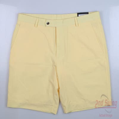 New Mens Fairway & Greene Golf Shorts 33 Yellow MSRP $105