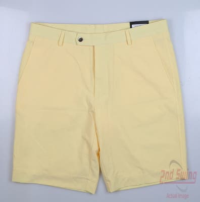 New Mens Fairway & Greene Golf Shorts 33 Yellow MSRP $105