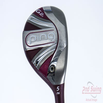 Ping G LE 2 Hybrid 5 Hybrid 26° Ping TFC 80H Graphite Ladies Right Handed 38.5in