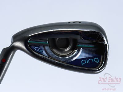 Ping G LE Single Iron 8 Iron ULT 230 Lite Graphite Ladies Left Handed Red dot 36.5in
