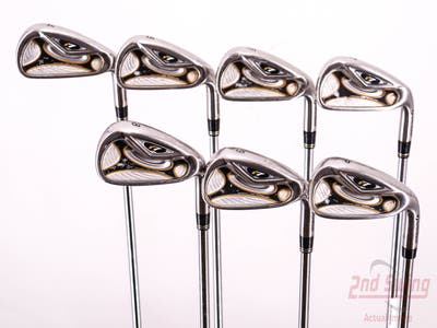 TaylorMade R7 Iron Set 4-PW TM T-Step 90 Steel Stiff Right Handed 38.5in