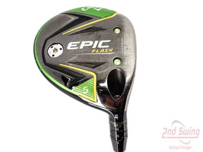 Callaway EPIC Flash Fairway Wood 5 Wood 5W 18° Project X Even Flow Green 55 Graphite Senior Right Handed 42.25in
