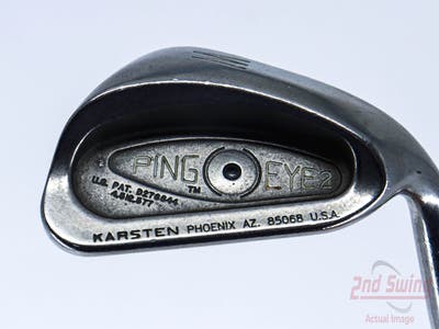 Ping Eye 2 Wedge Pitching Wedge PW Stock Steel Shaft Steel Stiff Right Handed Black Dot 36.25in