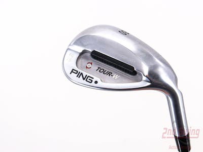 Ping Tour-W Brushed Silver ThinSole Wedge Lob LW 60° Thin Sole True Temper Dynamic Gold S400 Steel Stiff Right Handed Black Dot 35.25in