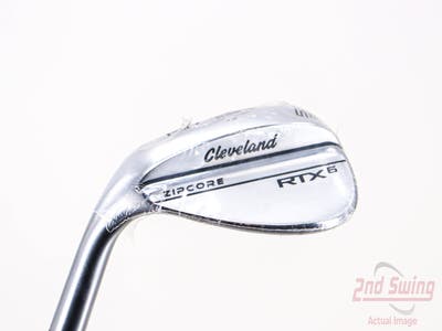 Mint Cleveland RTX 6 ZipCore Tour Satin Wedge Lob LW 58° 10 Deg Bounce Dynamic Gold Spinner TI Steel Wedge Flex Left Handed 35.0in
