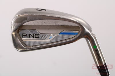 Ping 2015 i Single Iron 6 Iron Ping CFS Distance Steel Senior Right Handed Green Dot 37.25in