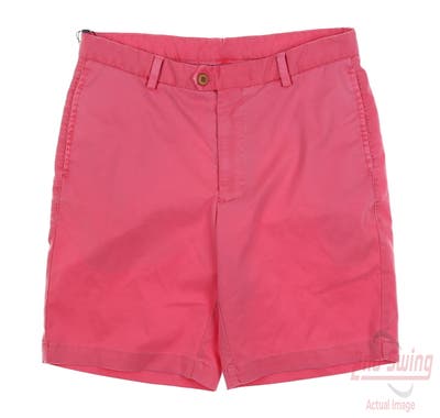 New Mens Turtleson Lawton Shorts 34 Red MSRP $125