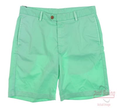 New Mens Turtleson Lawton Shorts 34 Green MSRP $125