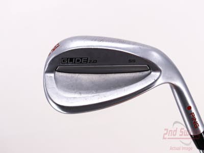 Ping Glide 2.0 Wedge Sand SW 54° 12 Deg Bounce Ping Z-Z65 Steel Wedge Flex Right Handed Red dot 33.25in