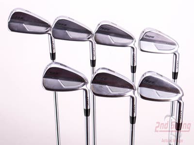 Ping i525 Iron Set 4-PW Project X IO 5.5 Graphite Regular Right Handed Black Dot 38.5in