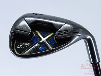 Callaway X-22 Single Iron Pitching Wedge PW Rifle Spinner Graphite Regular Right Handed 35.75in