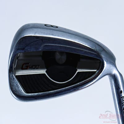 Ping G400 Single Iron 8 Iron Rifle Flighted 6.0 Steel Stiff Right Handed Black Dot 37.0in