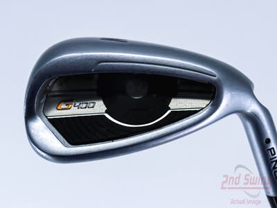 Ping G400 Single Iron Pitching Wedge PW AWT 2.0 Steel Stiff Right Handed Black Dot 35.75in