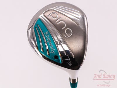 Ping 2015 Rhapsody Fairway Wood 7 Wood 7W 26° Ping ULT 220F Ultra Lite Graphite Ladies Right Handed 41.0in