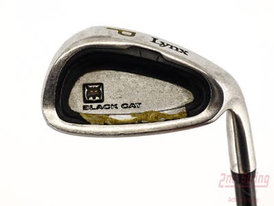 Lynx Black Cat Single Iron Pitching Wedge PW Stock Graphite Shaft Graphite Regular Right Handed 36.25in