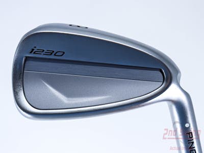 Ping i230 Single Iron 8 Iron FST KBS C-Taper 130 Steel X-Stiff Right Handed White Dot 37.25in