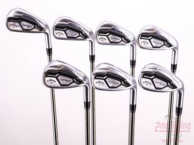 Callaway Apex CF16 Iron Set 5-PW AW UST Mamiya Recoil 760 ES Graphite Regular Right Handed 38.0in