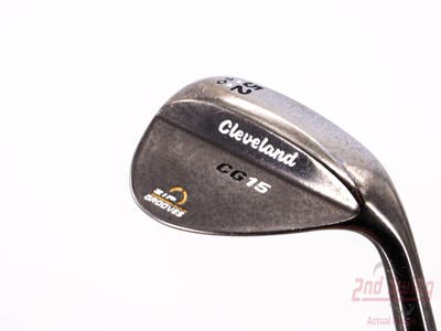Cleveland CG15 Satin Chrome Wedge Gap GW 52° 10 Deg Bounce Cleveland Traction Wedge Steel Wedge Flex Right Handed 36.0in