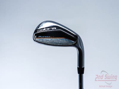 Cobra King F7 Single Iron Pitching Wedge PW Stock Steel Shaft Steel Wedge Flex Right Handed 35.75in