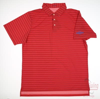 New W/ Logo Mens B. Draddy Captain Jack Polo X-Large XL Multi MSRP $90