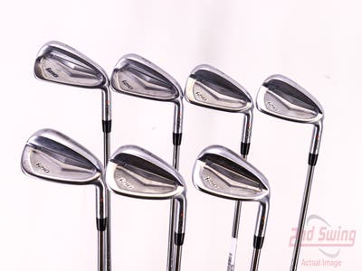 Ping i210 Iron Set 5-PW AW True Temper XP 95 S300 Steel Stiff Right Handed Orange Dot 38.25in