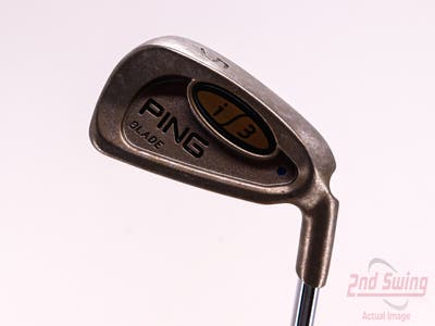 Ping i3 Blade Single Iron 5 Iron Ping JZ Steel Stiff Right Handed Black Dot 37.75in